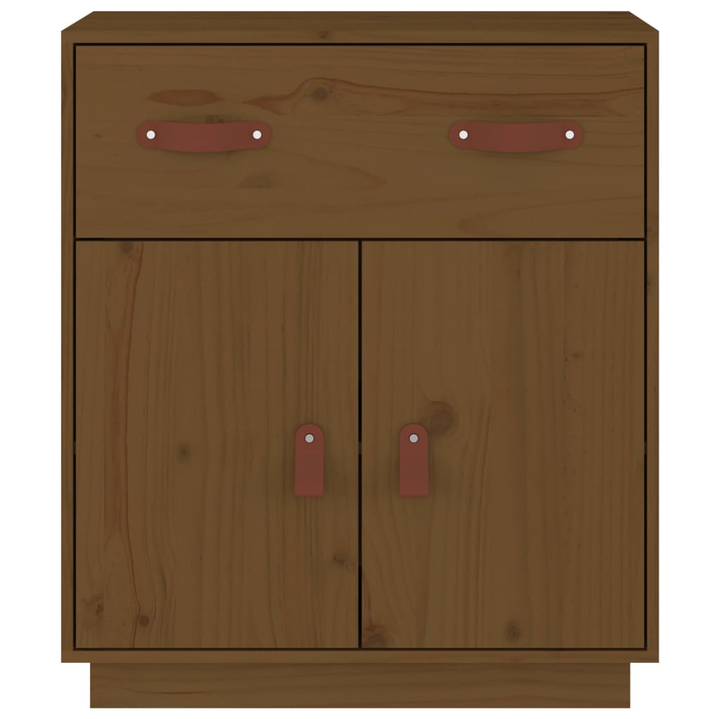 Sideboard, honey brown, 65.5x40x75cm, solid pine