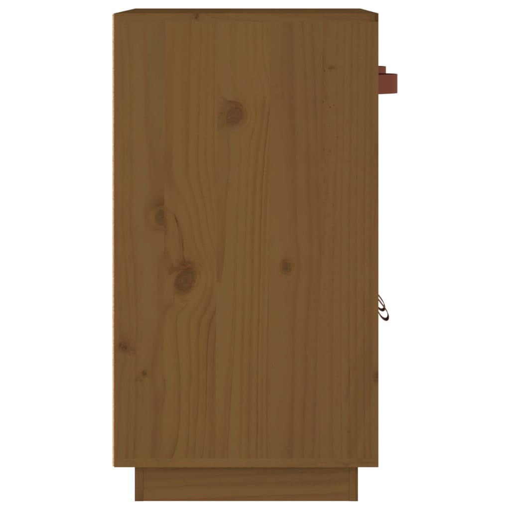 Sideboard, honey brown, 65.5x40x75cm, solid pine