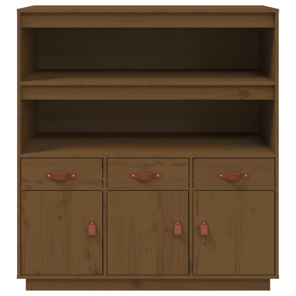 Komoda, medaus ruda, 100x40x108,5cm, pušies medienos masyvas
