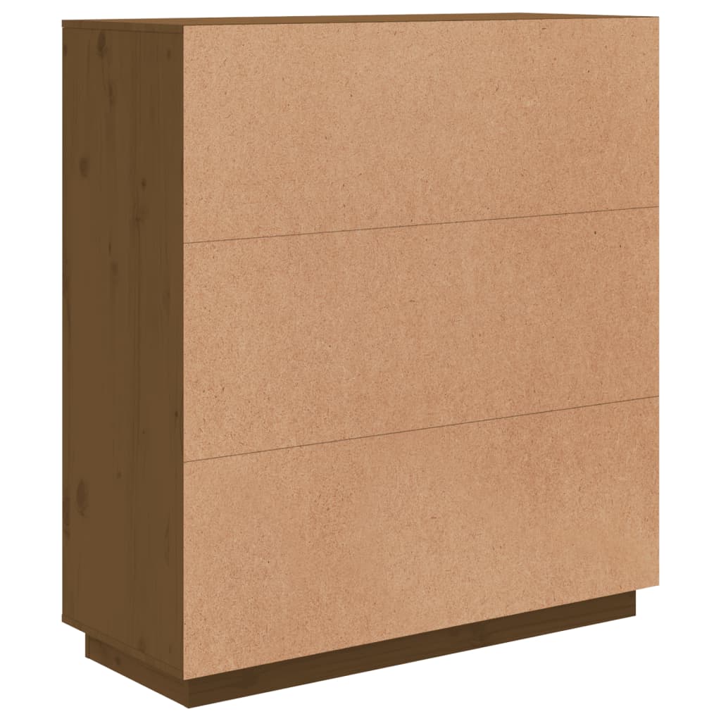 Komoda, medaus ruda, 100x40x108,5cm, pušies medienos masyvas