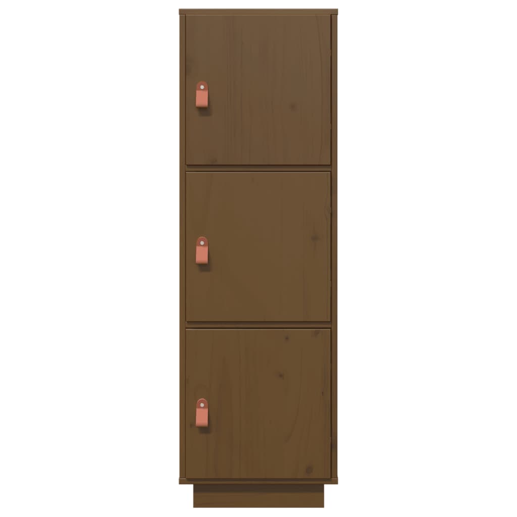Komoda, medaus ruda, 34x40x108,5cm, pušies medienos masyvas