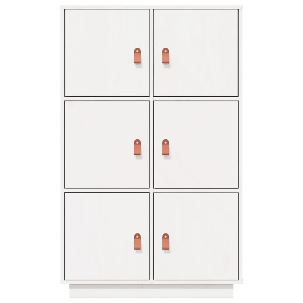 Komoda, balta, 67x40x108,5cm, pušies medienos masyvas