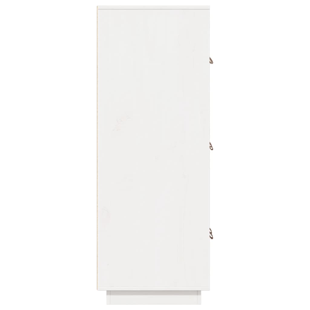 Komoda, balta, 67x40x108,5cm, pušies medienos masyvas