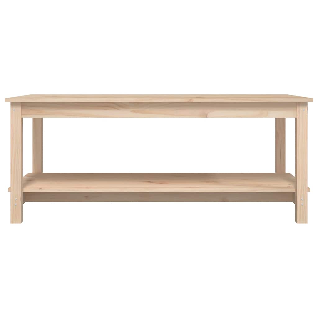 Kavos staliukas, 110x55x45cm, pušies medienos masyvas