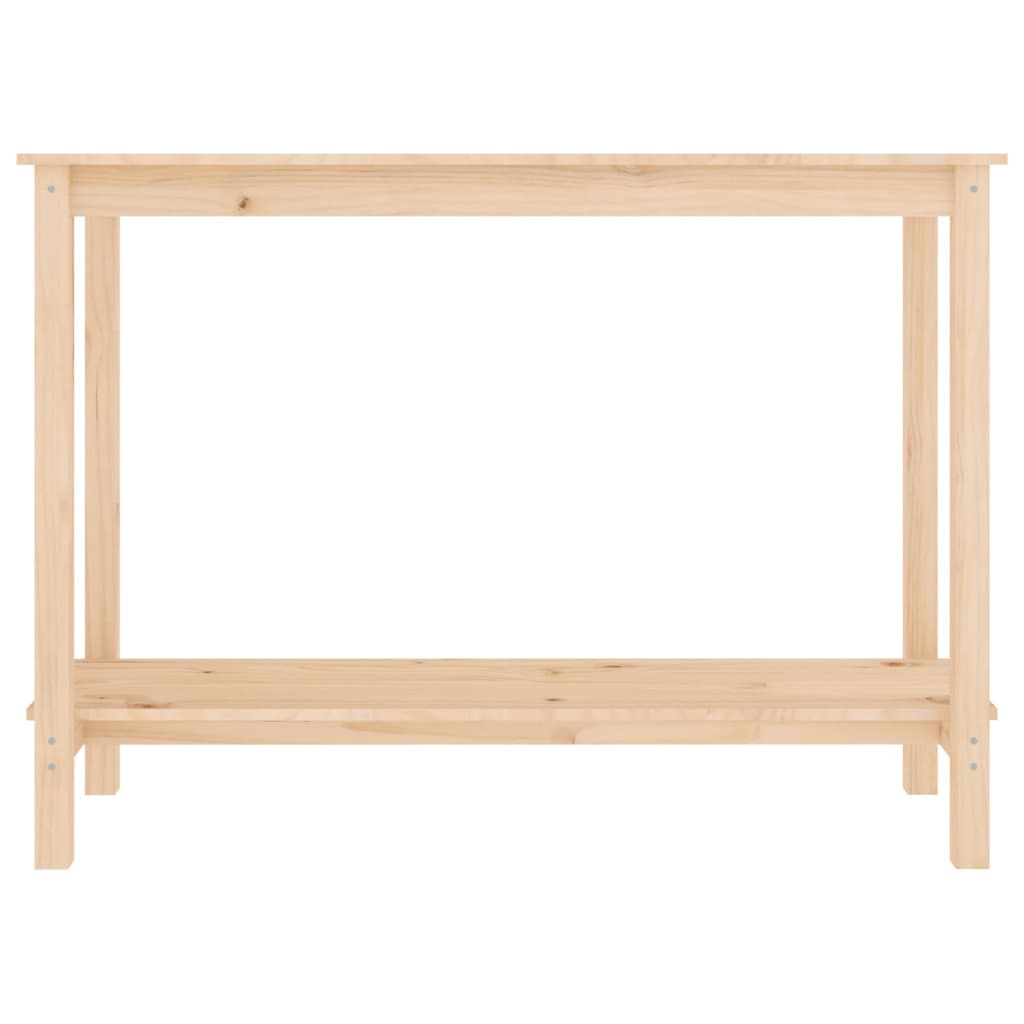 Konsolinis staliukas, 110x40x80cm, pušies medienos masyvas