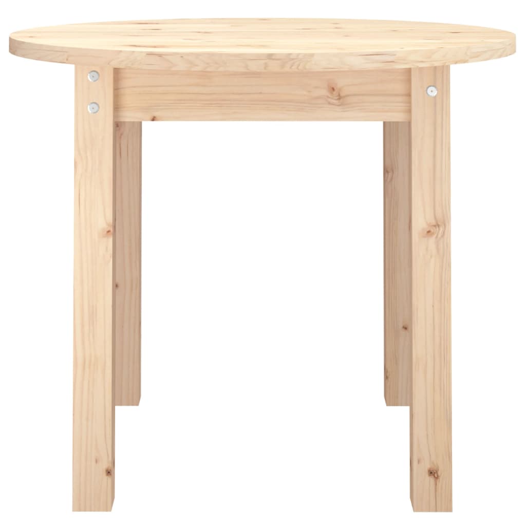 Coffee table, 55x45cm, solid pine wood