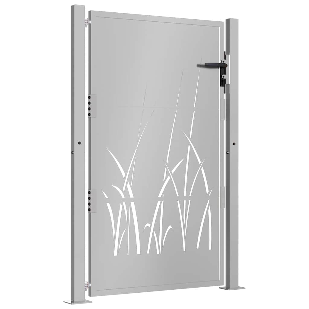 Sodo vartai, 105x130cm, corten plienas, žolės dizaino