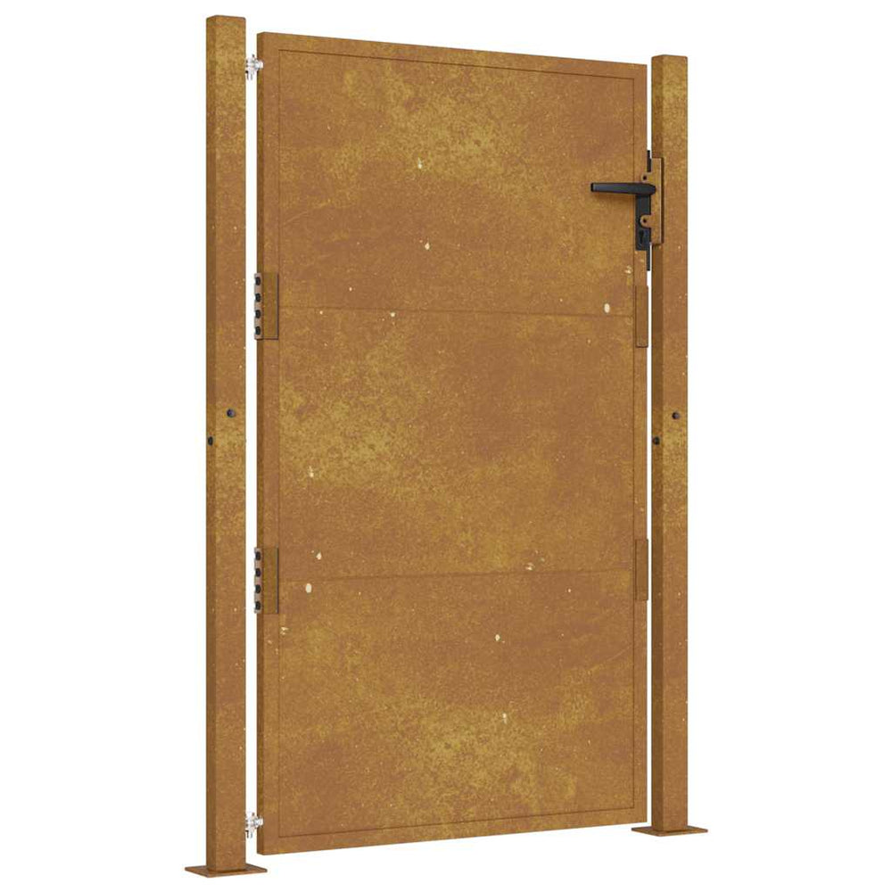 Sodo vartai, 100x125 cm, Corten plienas