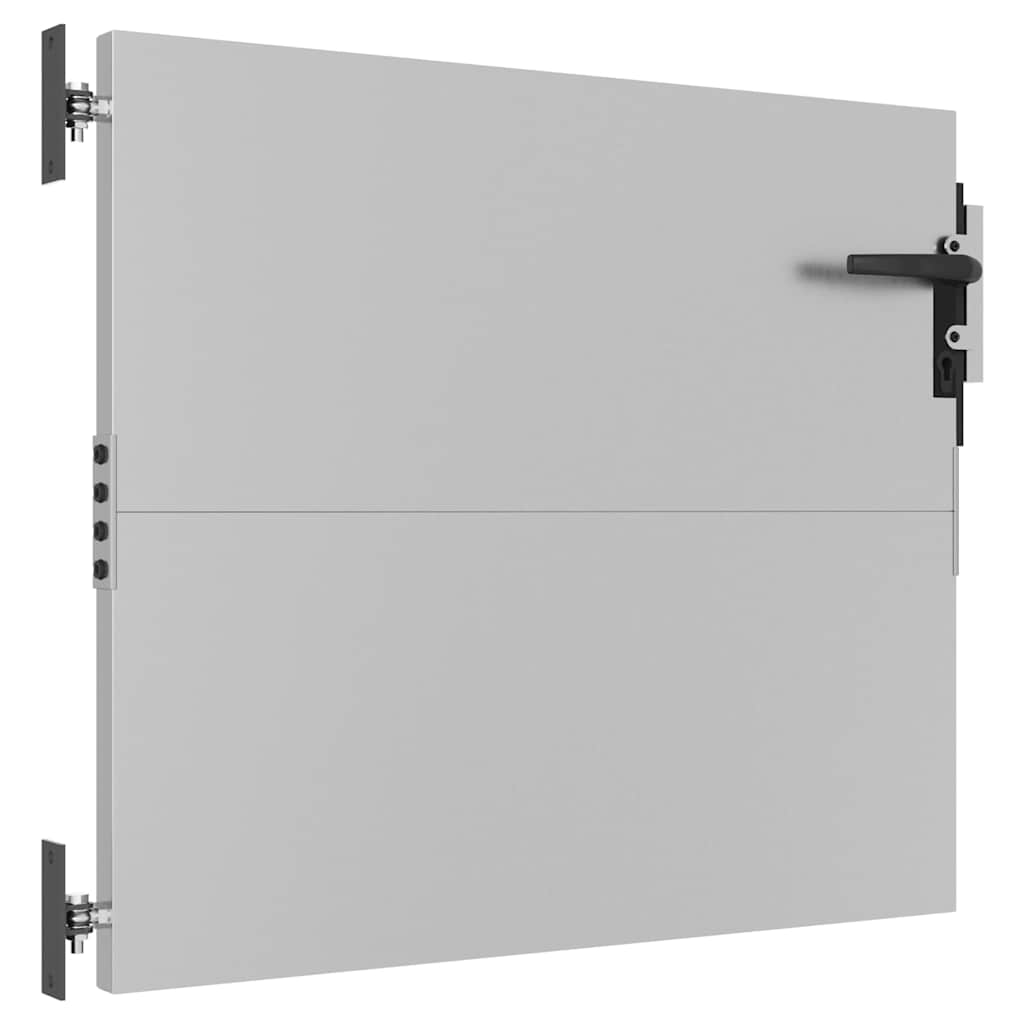 Sodo vartai, 85x125 cm, Corten plienas, kvadratinis dizainas