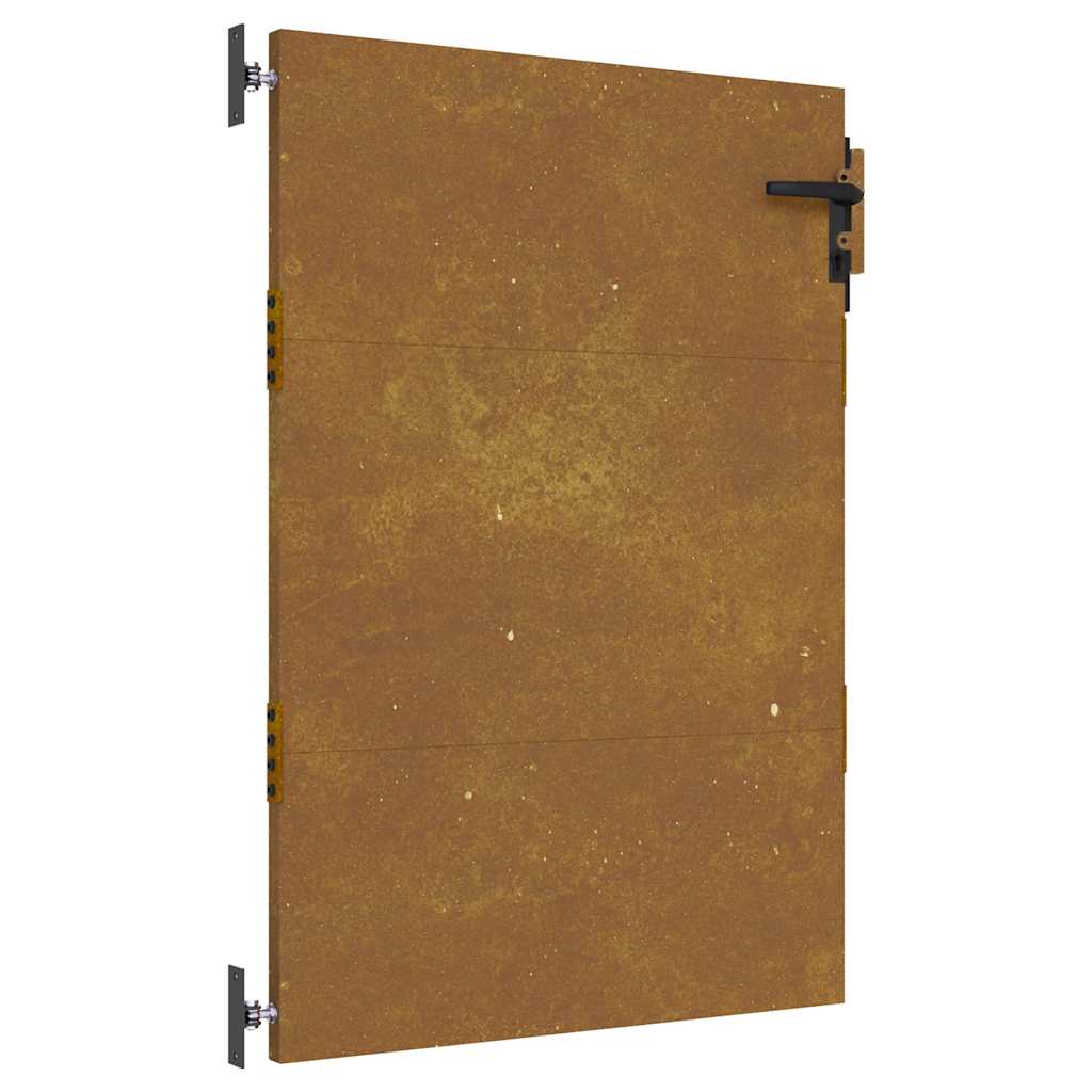 Sodo vartai, 85x125 cm, Corten plienas