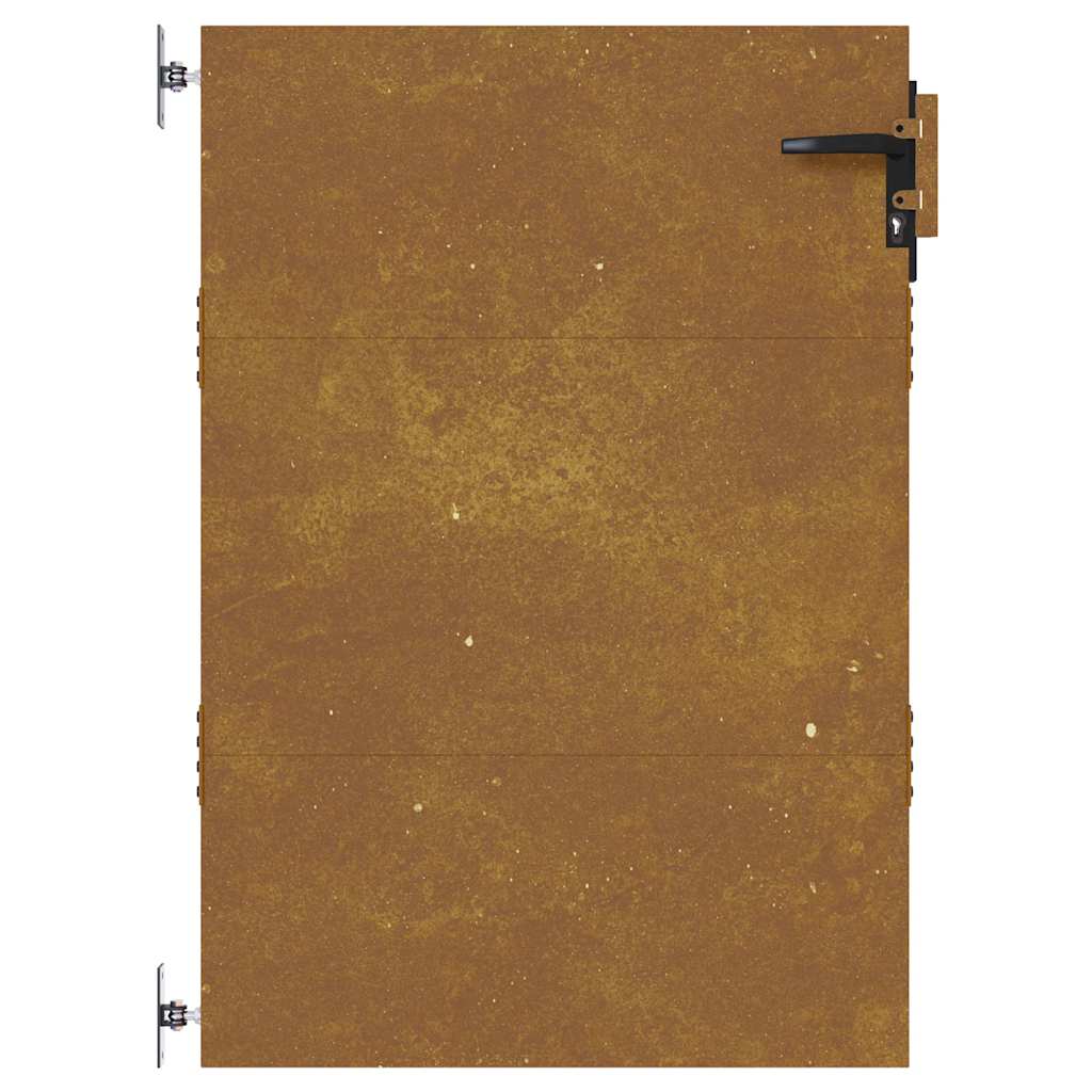 Sodo vartai, 85x125 cm, Corten plienas