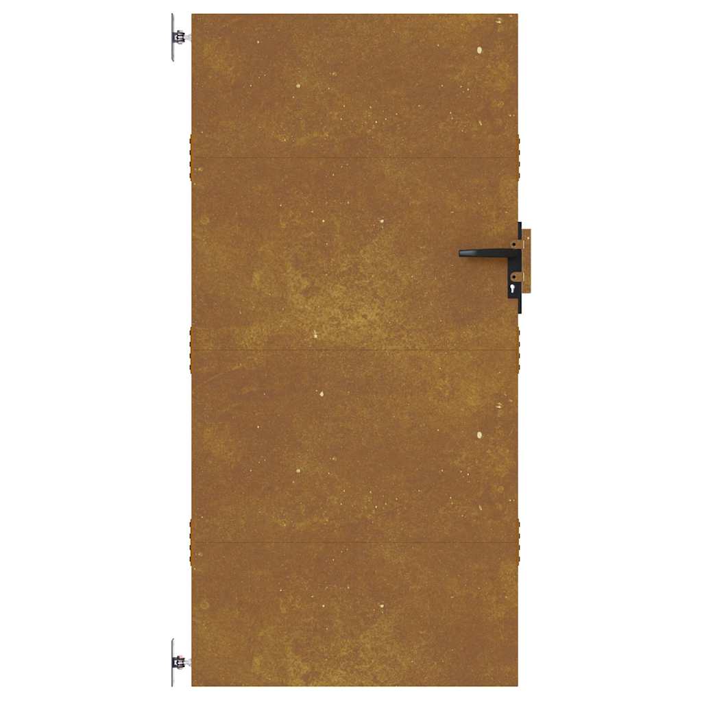 Sodo vartai, 85x175 cm, Corten plienas