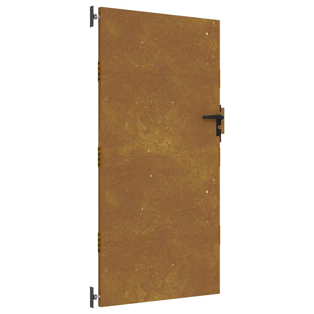 Sodo vartai, 85x200 cm, Corten plienas