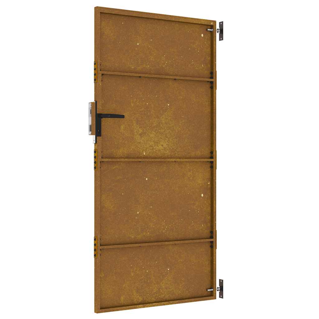 Sodo vartai, 85x200 cm, Corten plienas