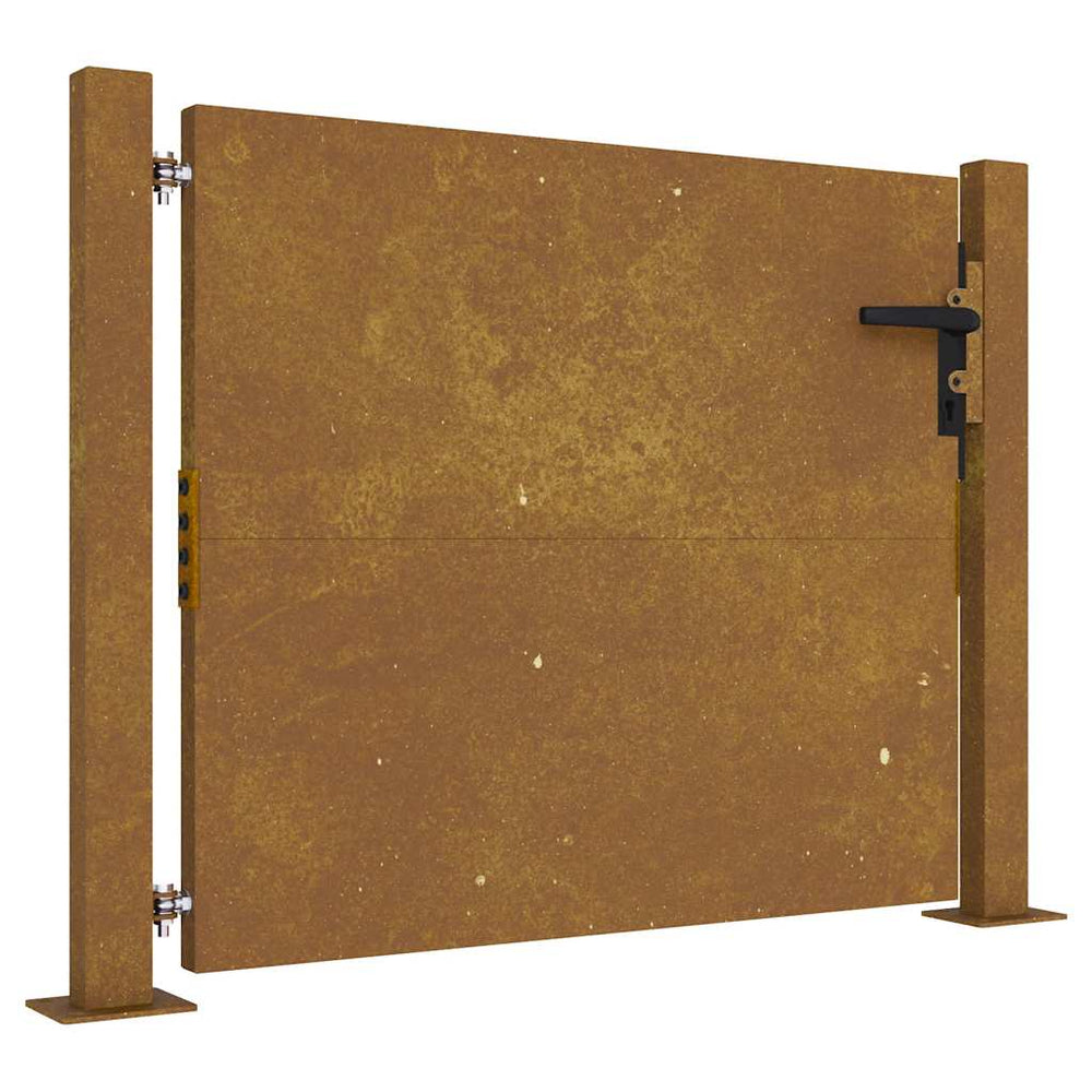 Sodo vartai, 100x75 cm, Corten plienas