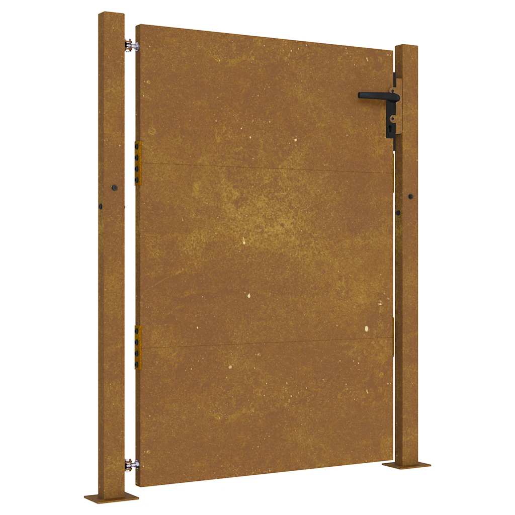 Sodo vartai, 100x150 cm, Corten plienas