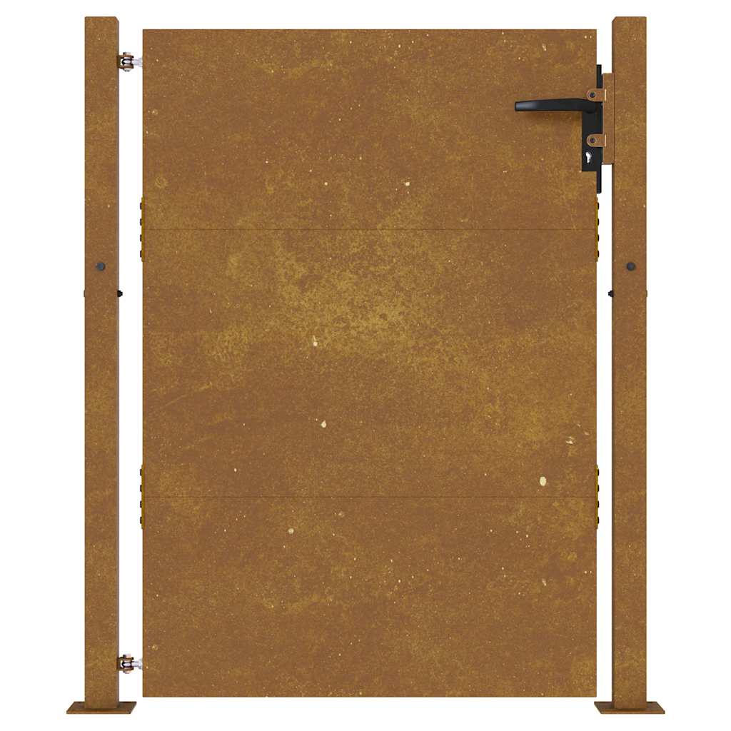 Sodo vartai, 100x150 cm, Corten plienas