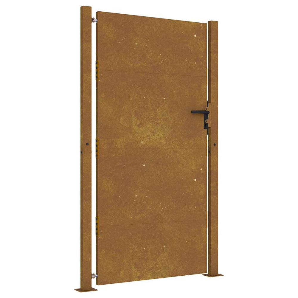 Sodo vartai, 100x175 cm, Corten plienas