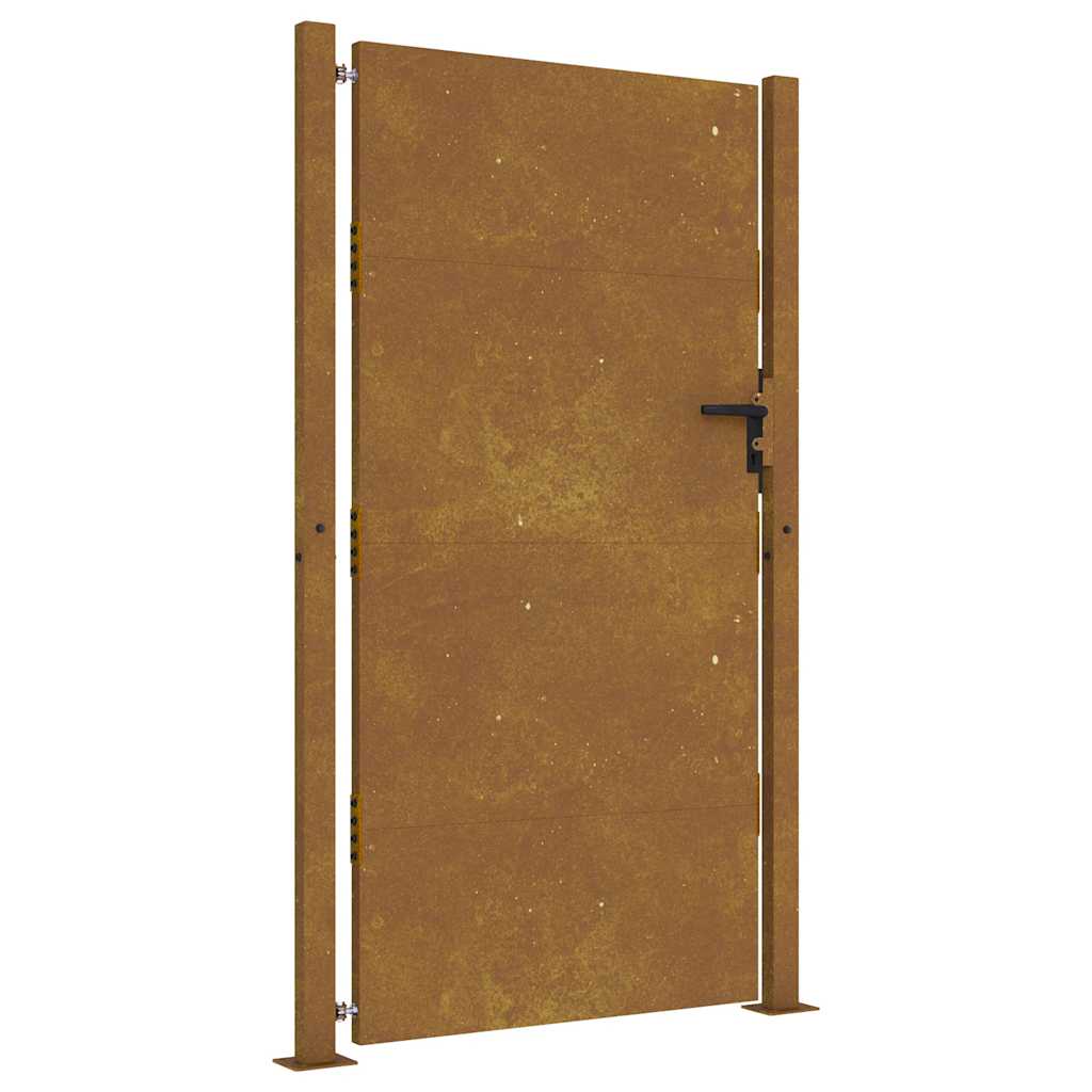 Sodo vartai, 100x175 cm, Corten plienas