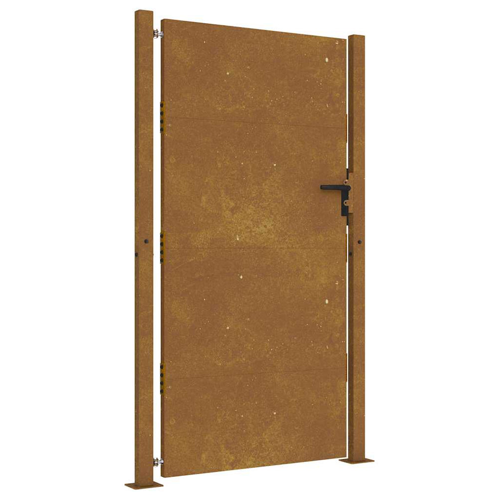 Sodo vartai, 100x200 cm, Corten plienas