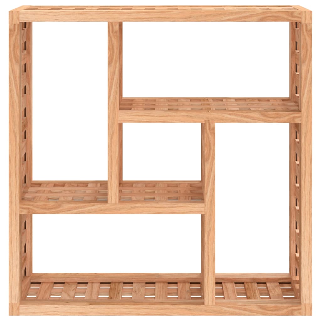 Wall shelf, 49x15x49cm, solid walnut