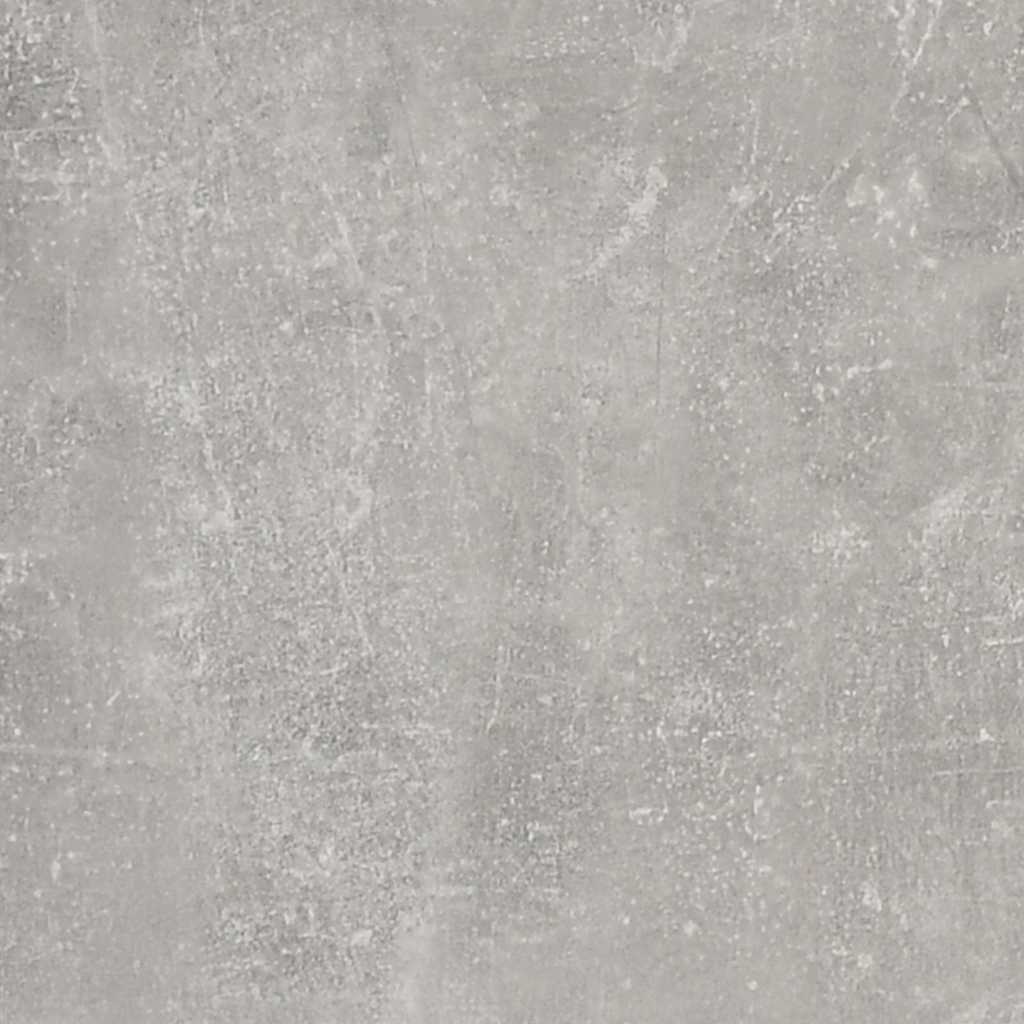 Šoninė spintelė, betono pilka, 80x33x70cm, apdirbta mediena