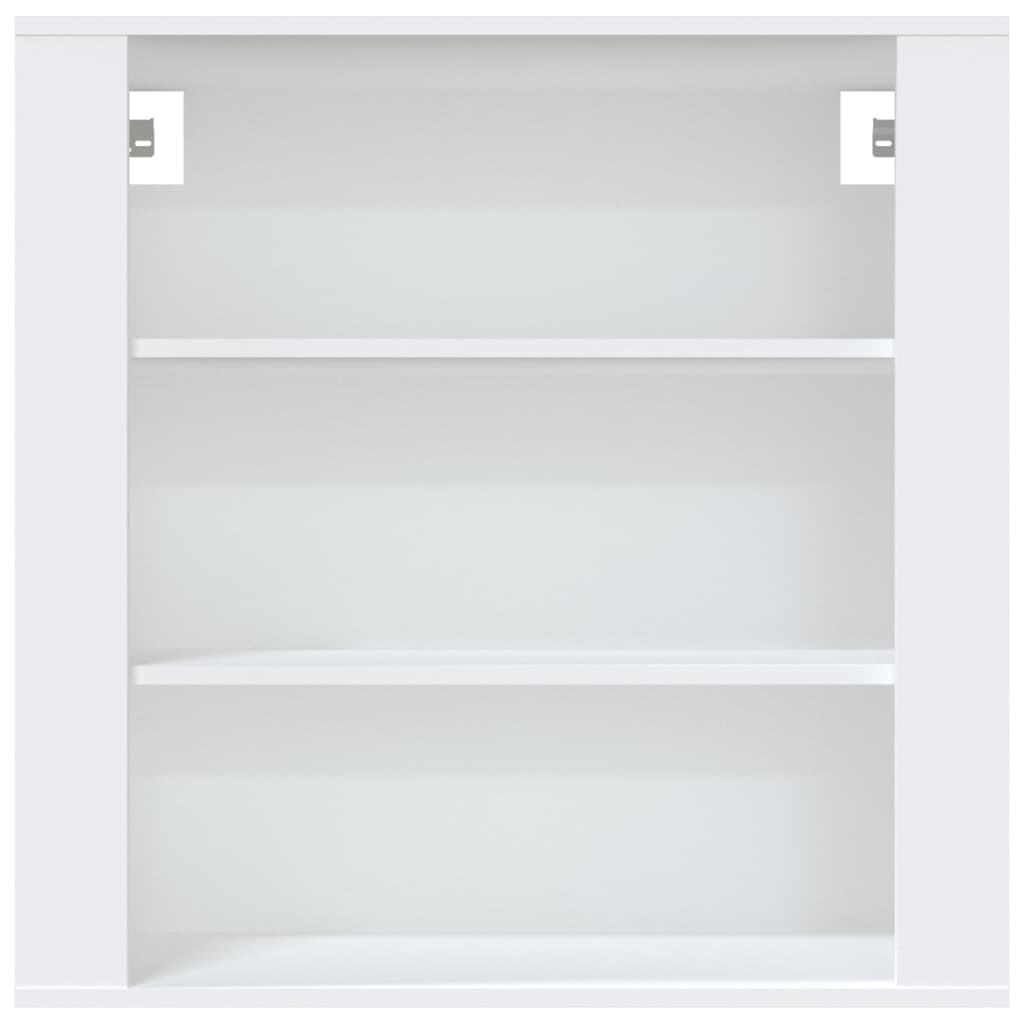 Wall cabinet, white, 80x33x80cm, engineered wood