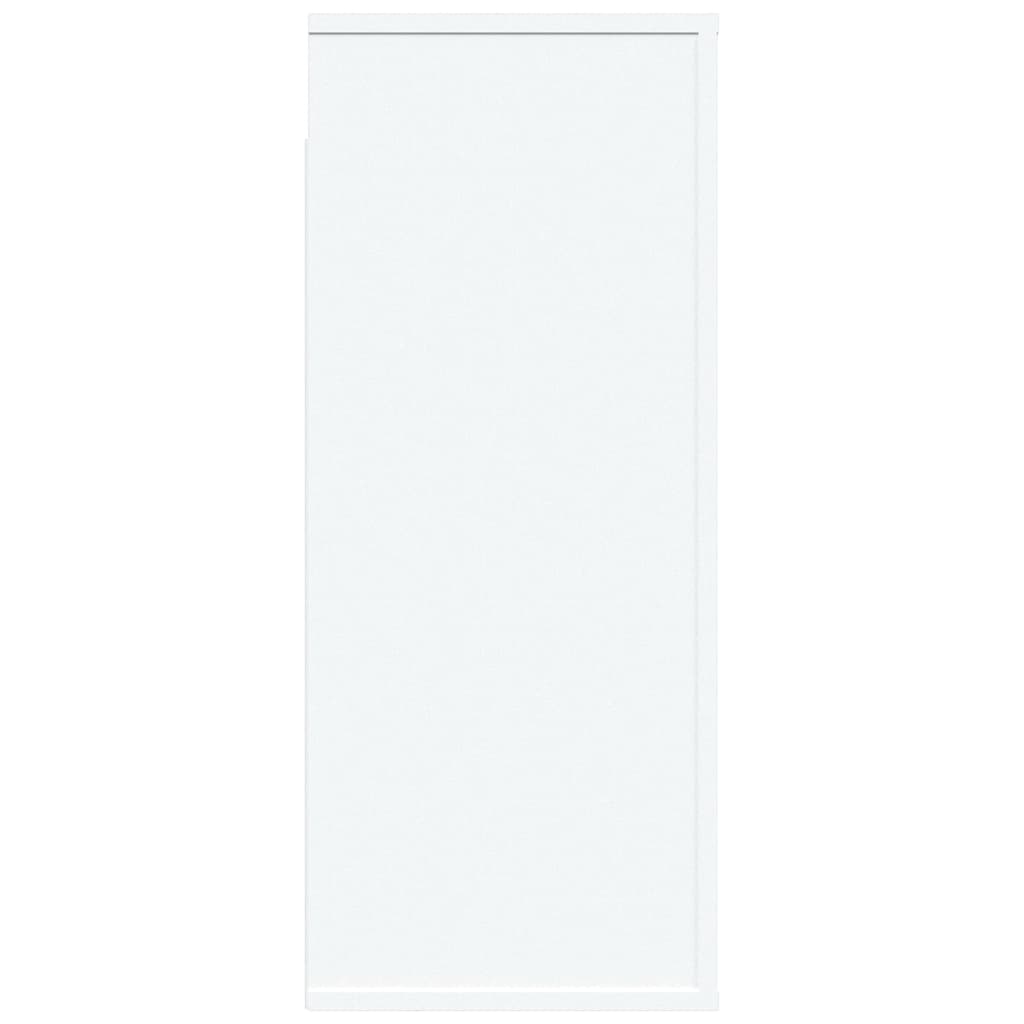 Wall cabinet, white, 80x33x80cm, engineered wood