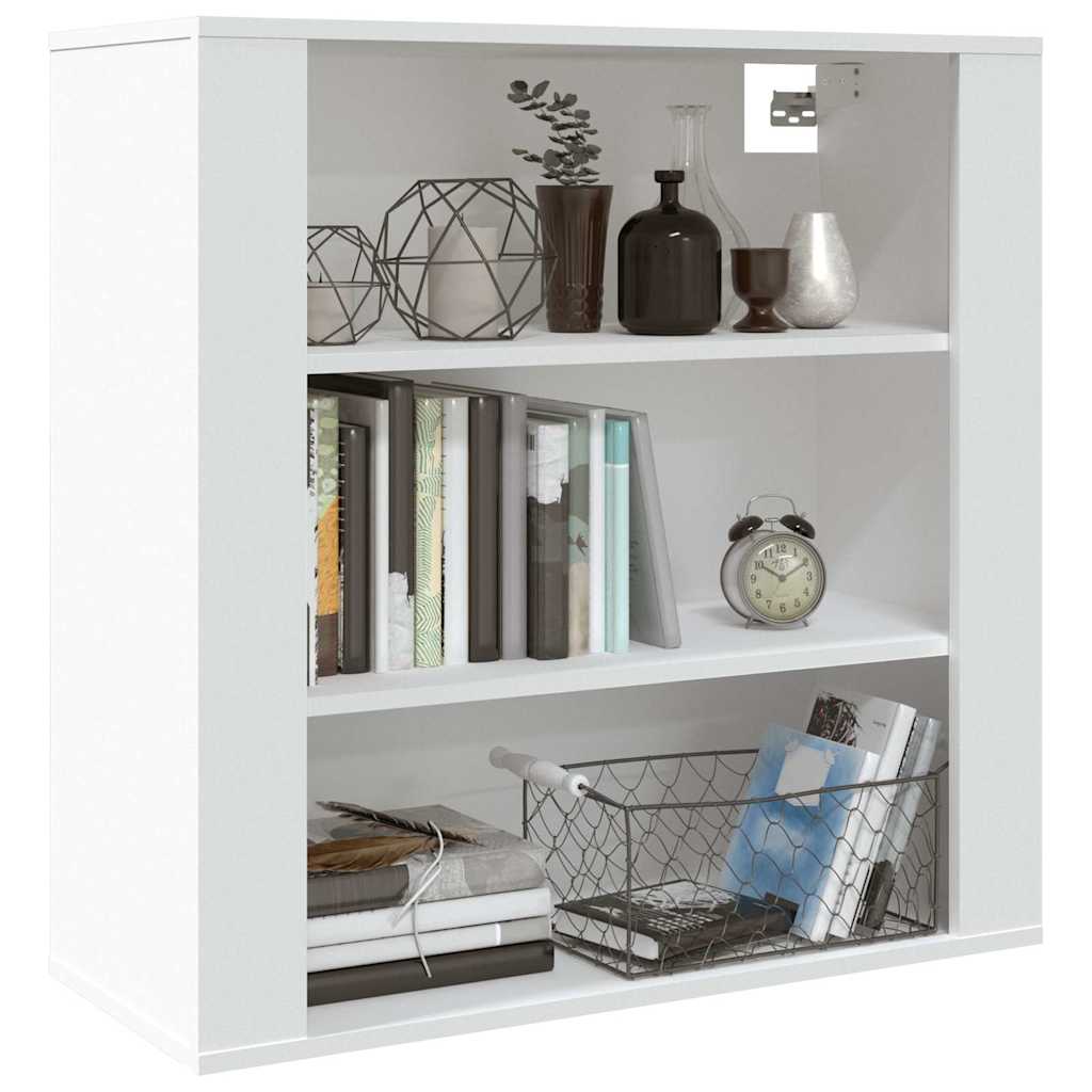 Wall cabinet, white, 80x33x80cm, engineered wood