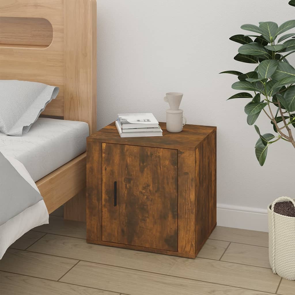 Nightstands, 2 pcs., smoked oak color, 50x39x47cm