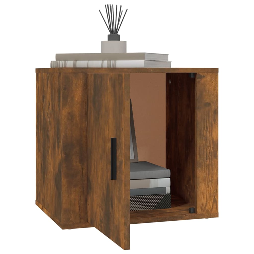 Nightstands, 2 pcs., smoked oak color, 50x39x47cm