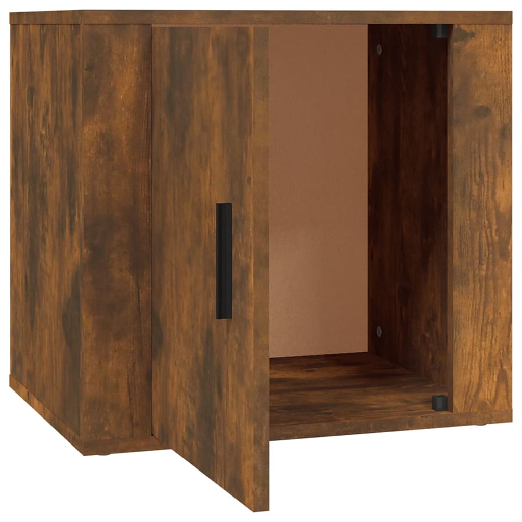 Nightstands, 2 pcs., smoked oak color, 50x39x47cm