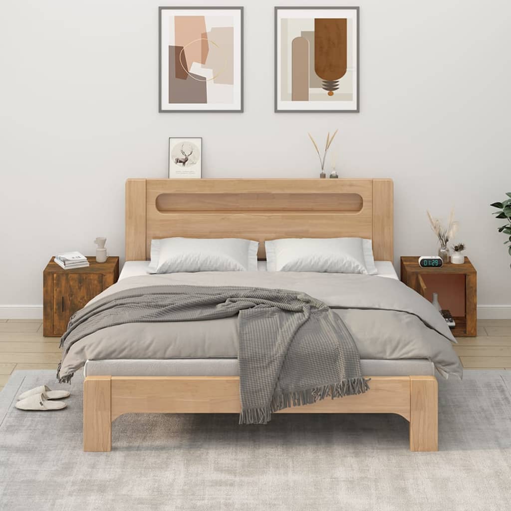 Nightstands, 2 pcs., smoked oak color, 50x39x47cm