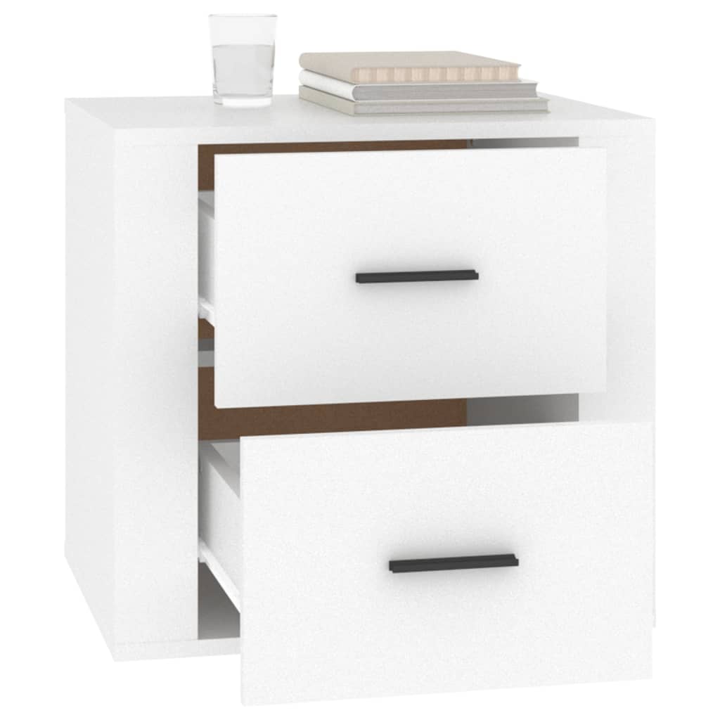 Nightstand, white, 50x39x47cm