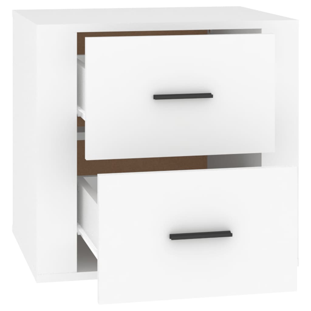 Nightstand, white, 50x39x47cm