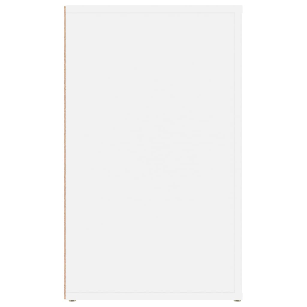 Naktinė spintelė, baltos spalvos, 50x36x60cm, apdirbta mediena