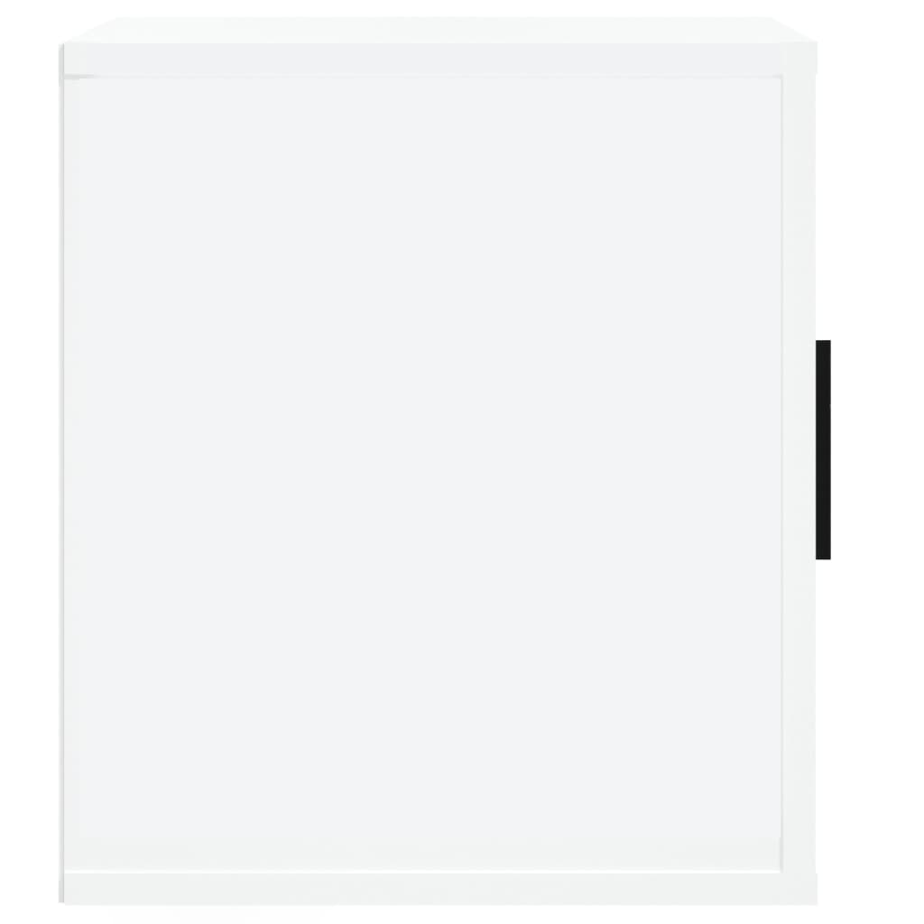 TV cabinet, white, 100x35x40cm, wood, glossy