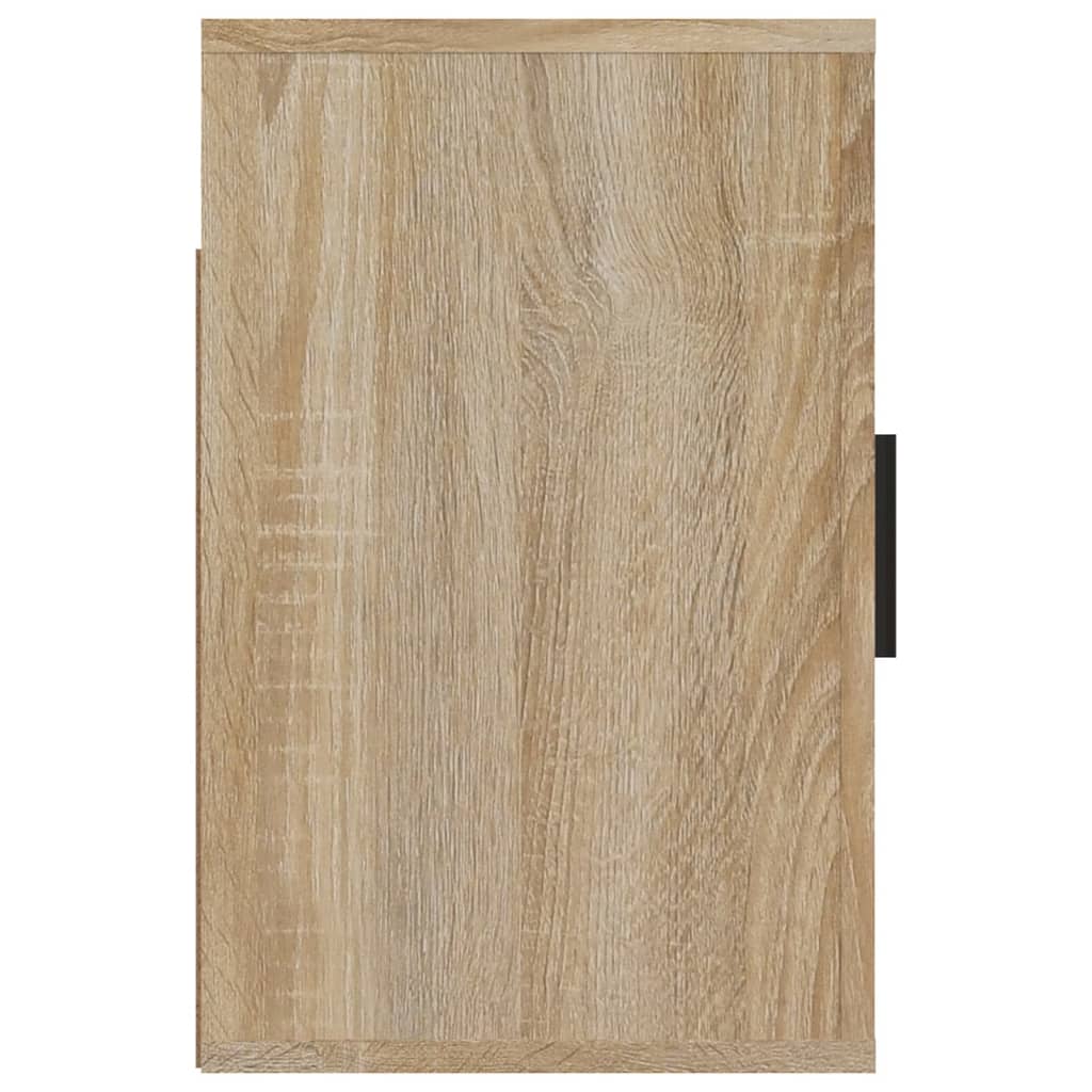 Wall-mounted nightstands, 2 pcs., oak, 50x30x47cm