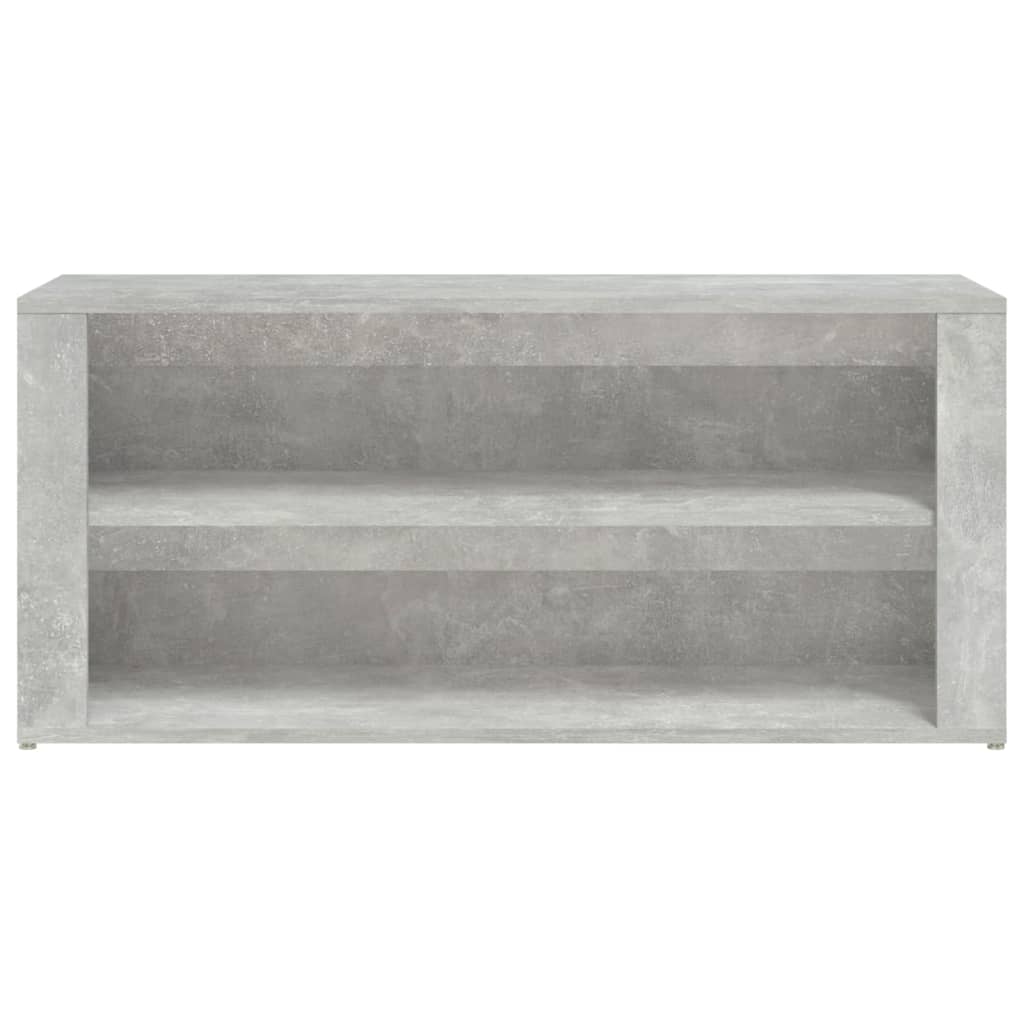 Lentyna batams, betono pilka, 100x35x45cm, apdirbta mediena