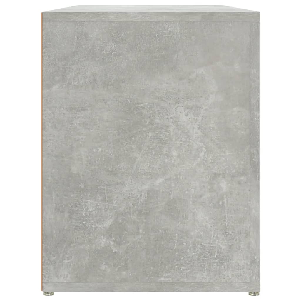 Lentyna batams, betono pilka, 100x35x45cm, apdirbta mediena