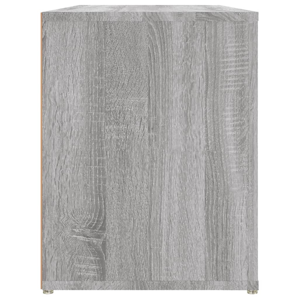 Lentyna batams, pilka ąžuolo, 100x35x45cm, apdirbta mediena