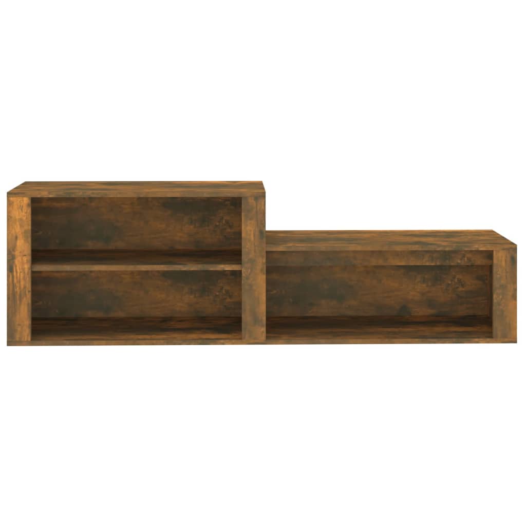 Apavu skapis, dūmu ozols, 150x35x45cm, apstrādāta koksne