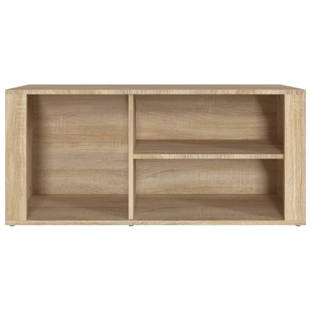 Apavu skapītis, ozolkoka krāsā, 100x35x45cm, apstrādāta koksne