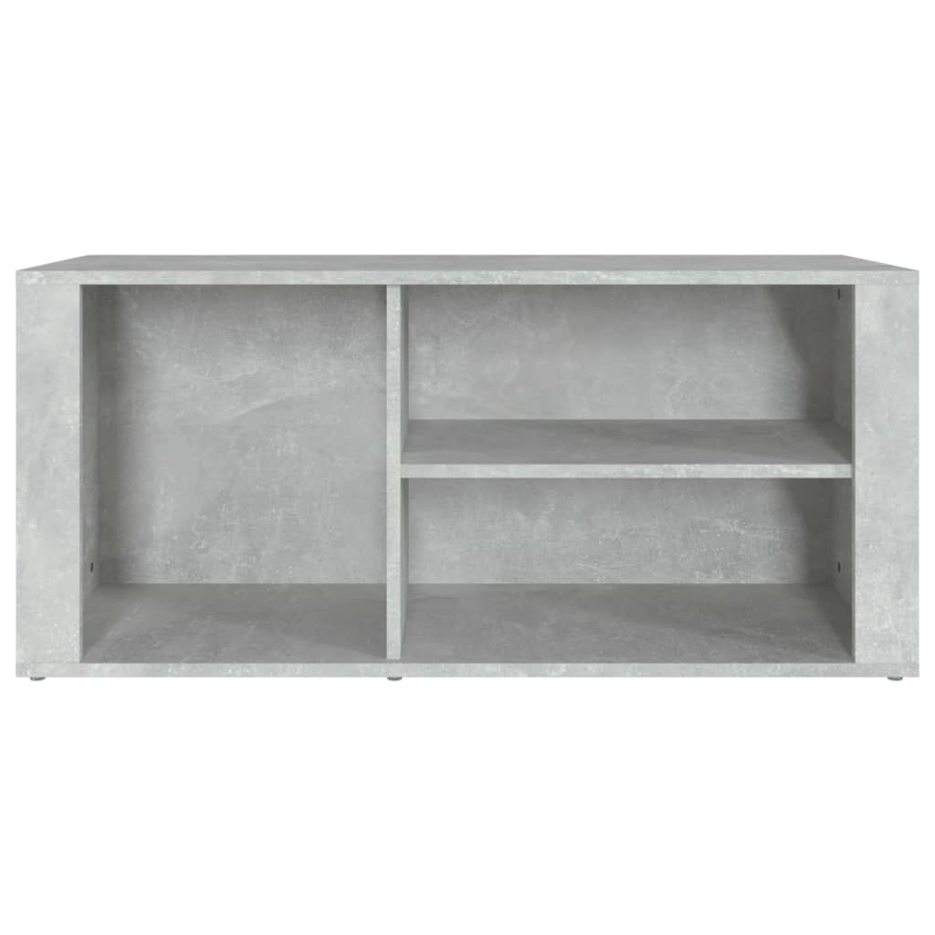 Apavu skapis, betona pelēks, 100x35x45cm, apstrādāta koksne