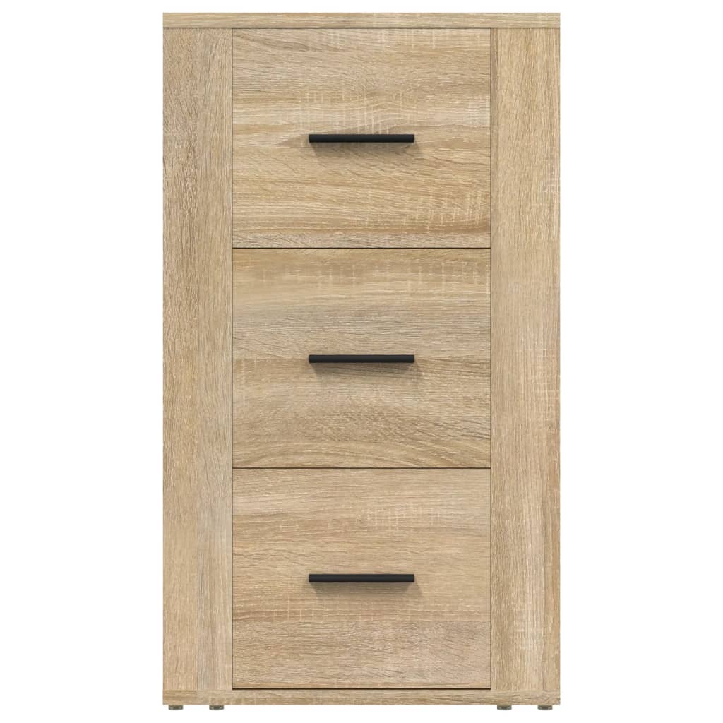 Side cabinet, oak colour, 40x33x70cm, engineered wood