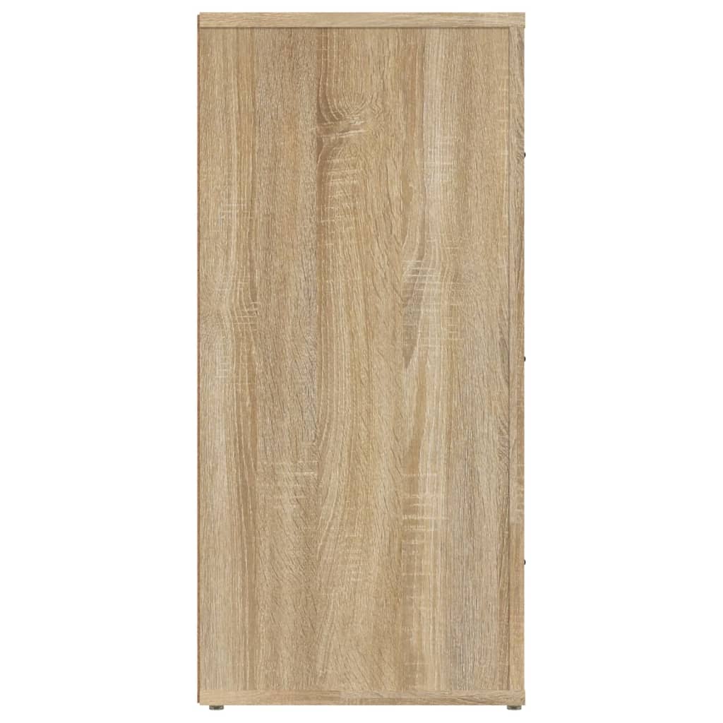 Side cabinet, oak colour, 40x33x70cm, engineered wood