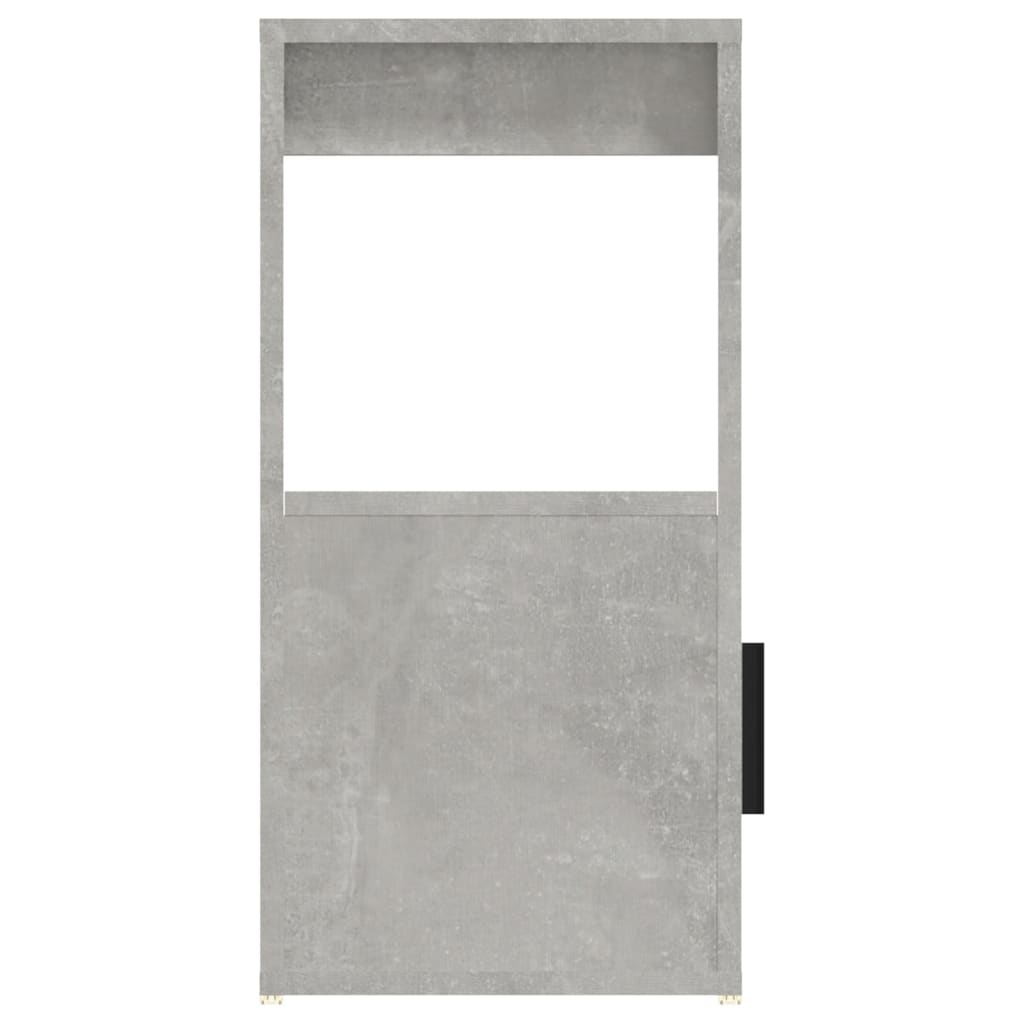 Šoninė spintelė, betono pilka, 80x30x60cm, apdirbta mediena