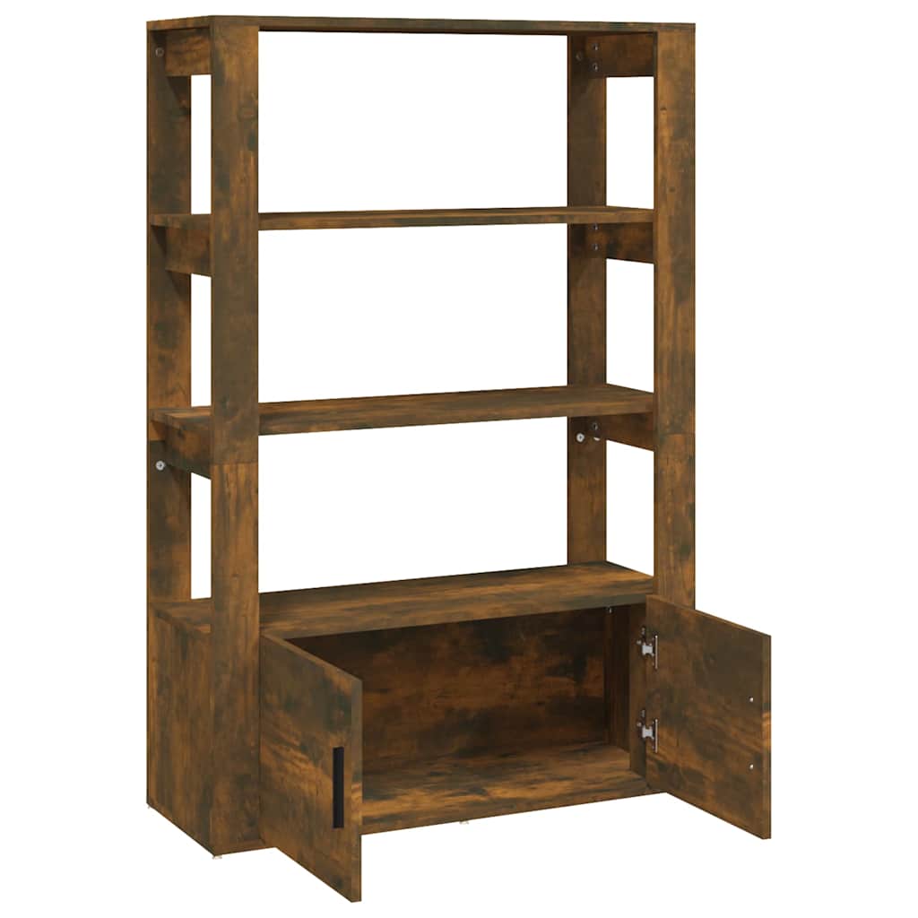 Šoninė spintelė, dūminio ąžuolo, 80x30x119,5cm, mediena