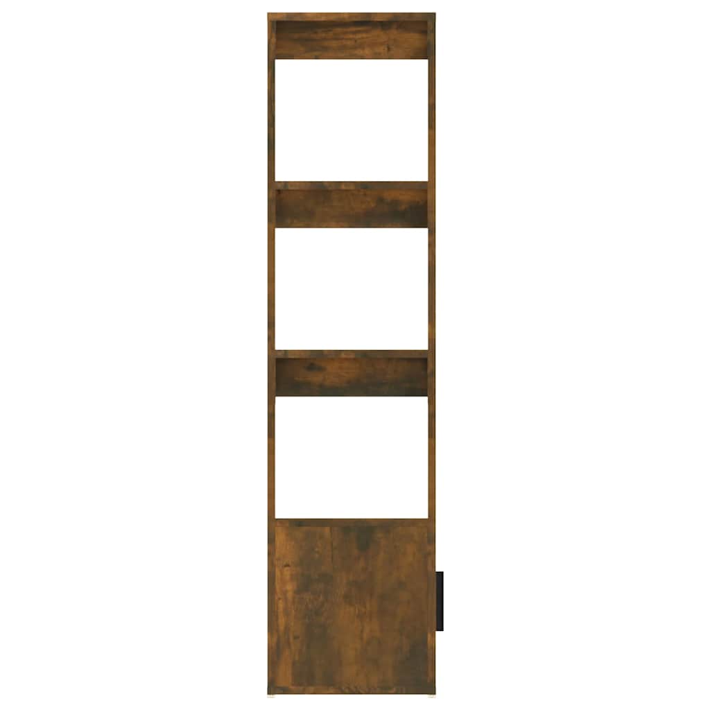 Šoninė spintelė, dūminio ąžuolo, 80x30x119,5cm, mediena