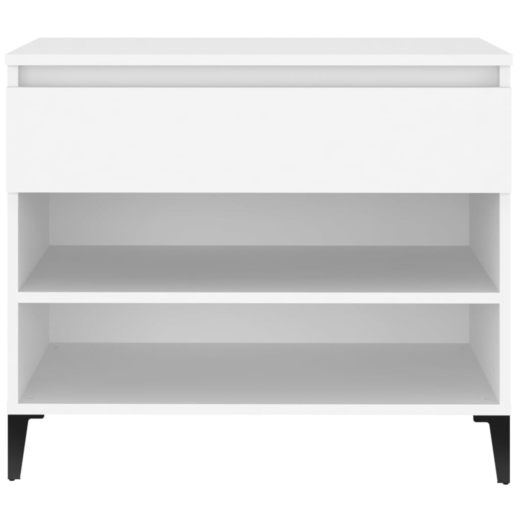 Apavu skapis, balts, 70x36x60cm, apstrādāts koks